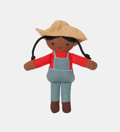 Pocket Friend Plush Farmer Laura