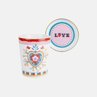 Mamma Mia Flower Saucer Espresso Cup - 5.5 X 7 Cm
