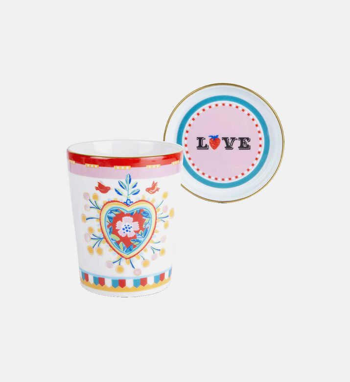 Mamma Mia Flower Saucer Espresso Cup - 5.5 X 7 Cm