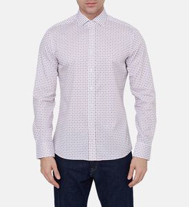 Foulard Print Long Sleeve Shirt