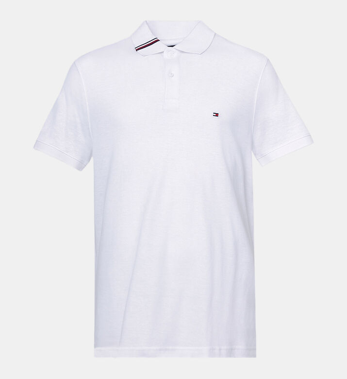 Cotton Linen Slim-fit Polo Shirt