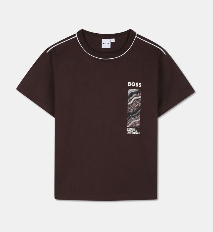 Boss Ts Casual, Brown, 4y, Packshot View