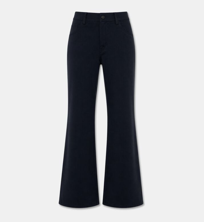 7 for All Mankind Flared-leg Mid-rise Denim Pants, Packshot View