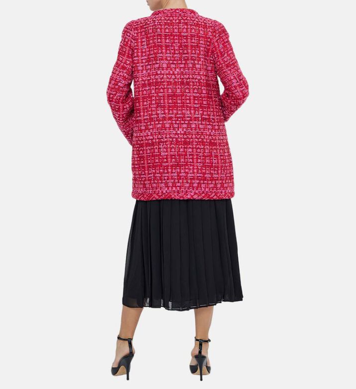 Open-front Tweed Jacket