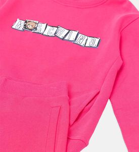 Cotton Logo-print Long-sleeve Set