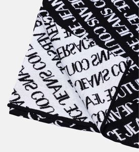 Wool Knitted Monogrammed Scarf