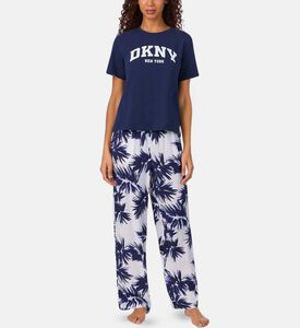 All-over Print Pants Pajama Set