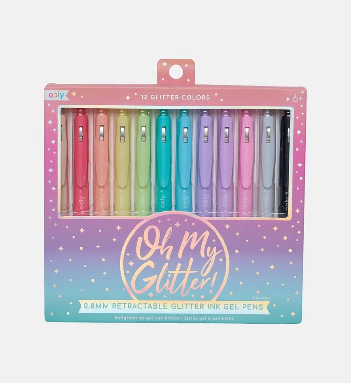 Oh My Glitter Gel Pens 12-piece Set