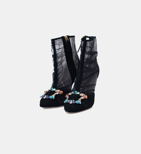 Margaux Suede Leather Ankle Boots