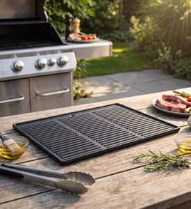 Barbecook Universal Cast Iron Cooking Griddle, Packshot View