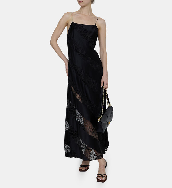 Diagonal Long Dress