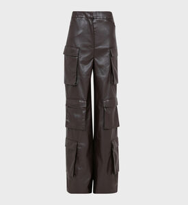 Wide-legged Vegan Cargo Pants
