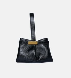 Span Leather Bar Hardware Clutch Span Leather Bar Hardware Clutch