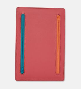 Le Marais 101 Contrasting Zippers Rectangular Organizer, Red, Packshot View