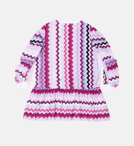 فستان قطن جيرسي مطبوع