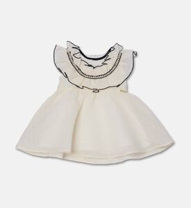 Poca and Poca Dress, Ecru, 12-18m, Packshot View