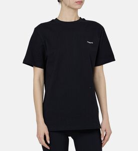 تي شيرت قطني بطبعة شعار الصندوق