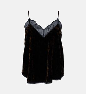 Christy Velvet Effect Camisole