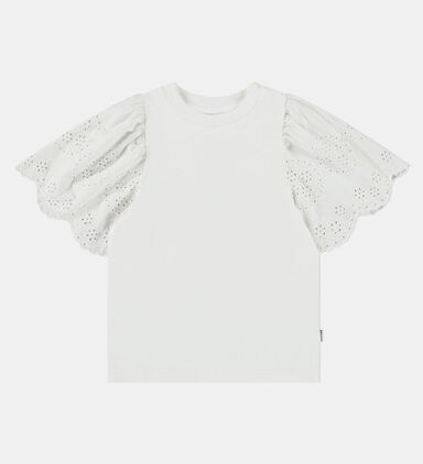 Ritza Embroidered Sleeves T-shirt