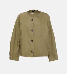 Damia Cotton Linen Short Jacket