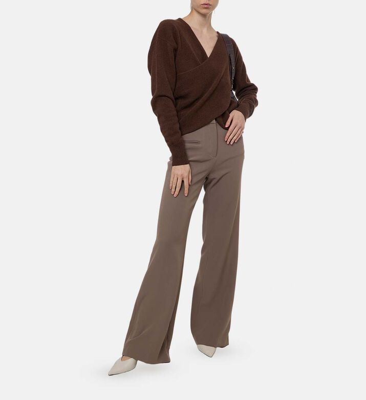 Tailored Flared Trousers