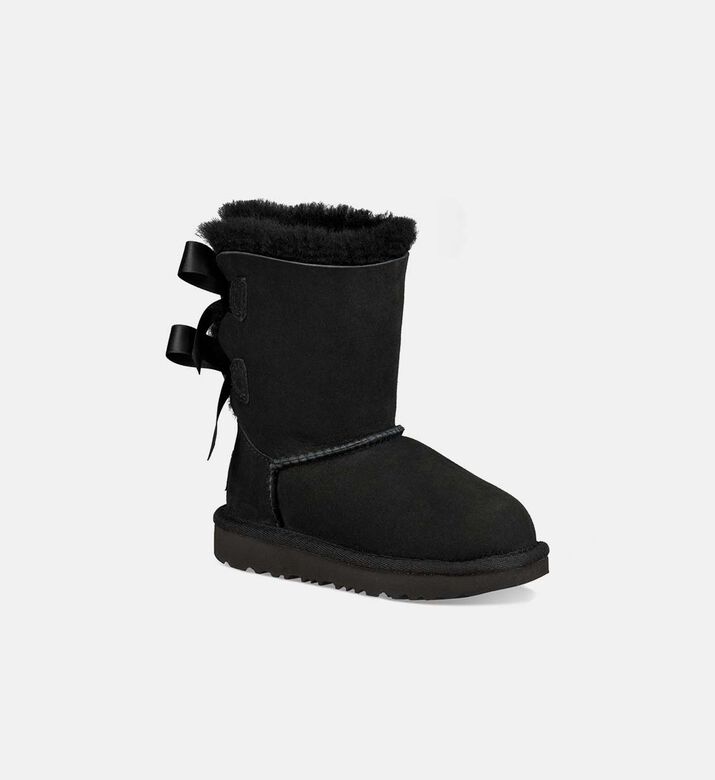 Ribbon-detail Mid-calf Boots