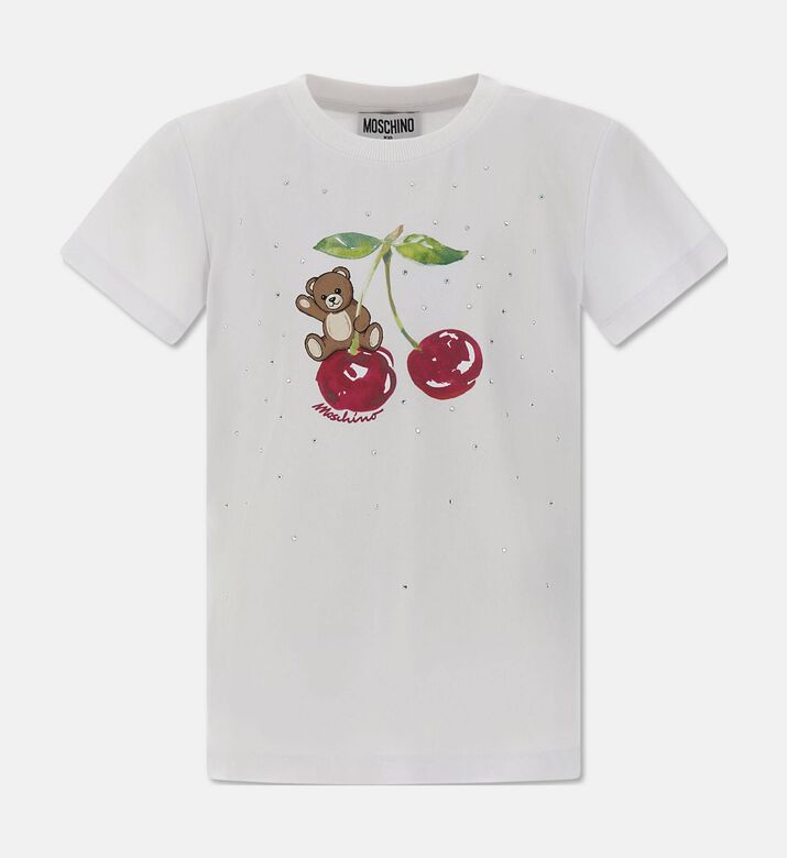 Moschino BKT Cherry Graphic-print T-shirt, Packshot View