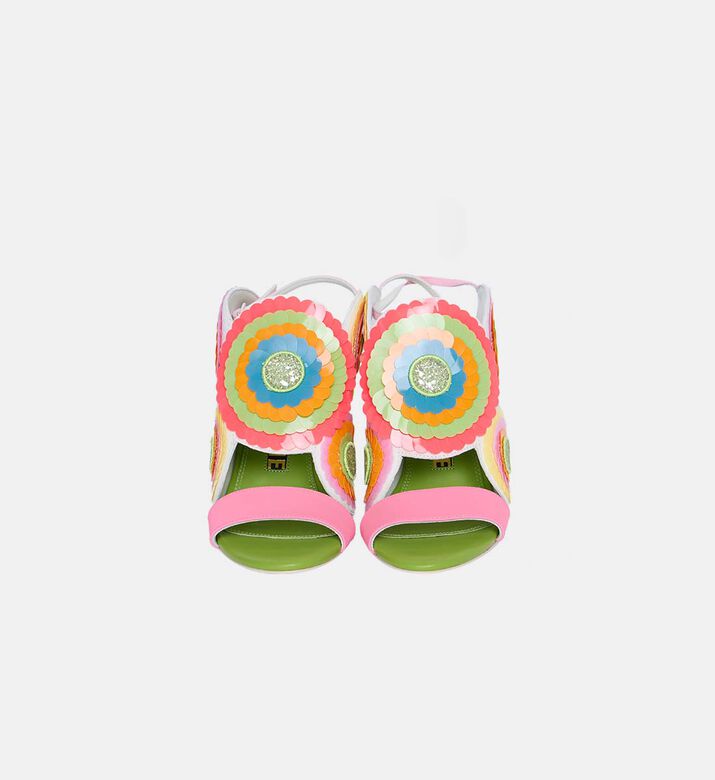 Frida Flared Heeled Sandals