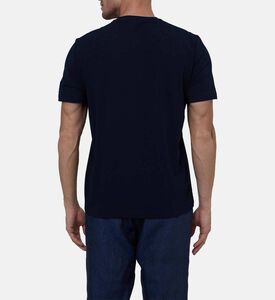 تيشيرت بمزيج قطن سادة