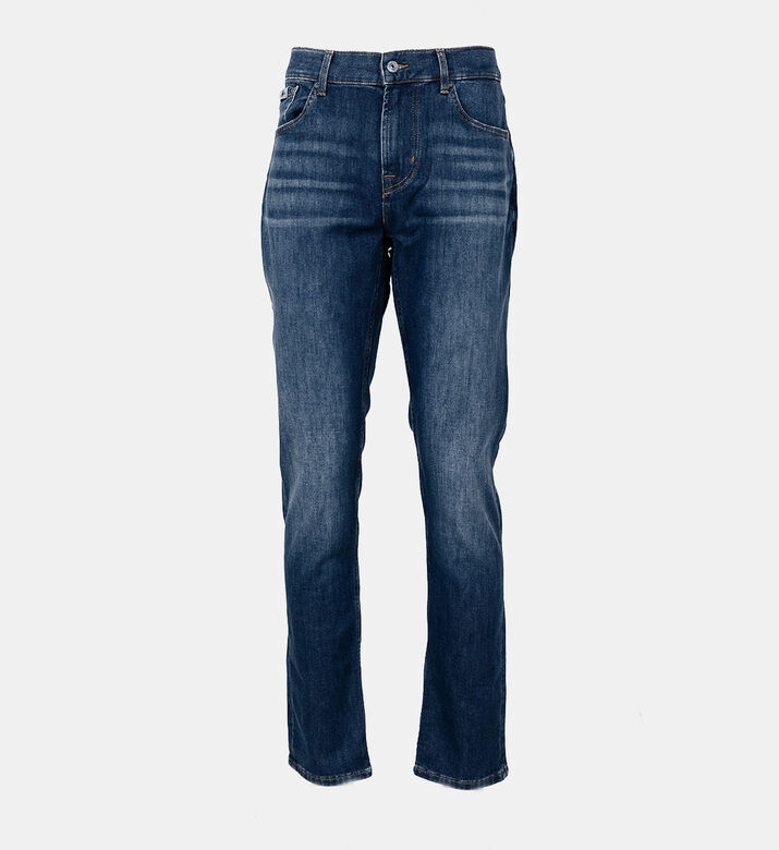 بنطال جينز سليمي بخصر متوسط