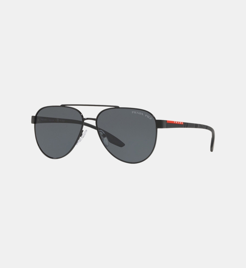 Double-bridge Pilot Gradient Sunglasses 58