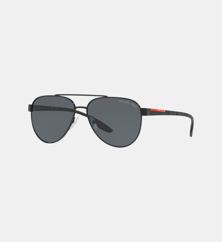 Double-bridge Pilot Gradient Sunglasses 58