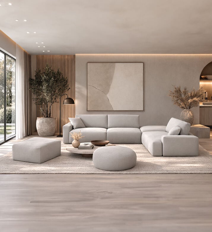 Home Deco and More 2-seater Sofa Set, Packshot View