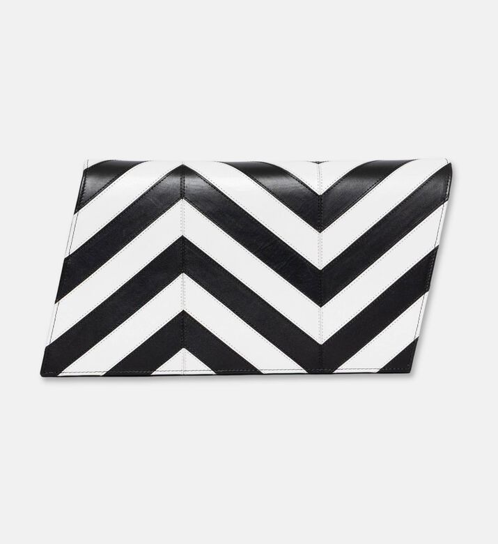 Roula Bahnam Clutch Popova, Black, Packshot View