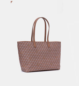 Maya.M Vegan Leather Medium Tote Bag, Terracotta, Packshot View