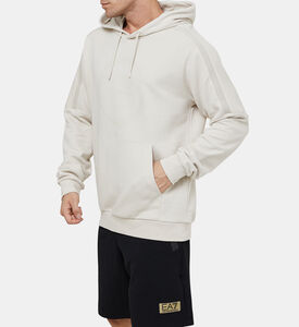 Cotton-blend Hooded Sweatshirt