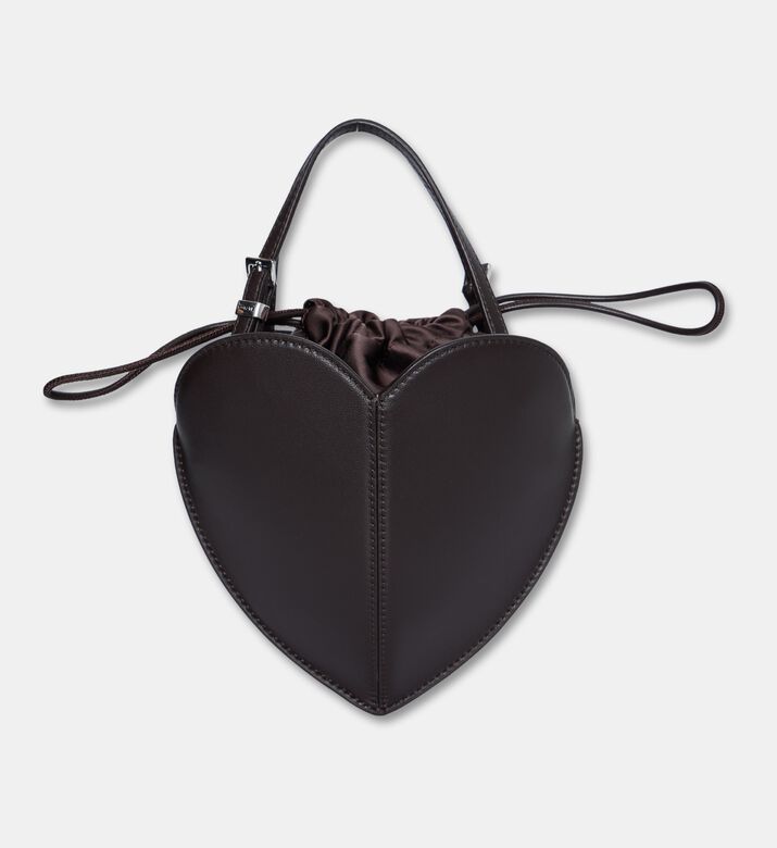 Rotate Suede Heart-shape Shoulder Bag, Packshot View