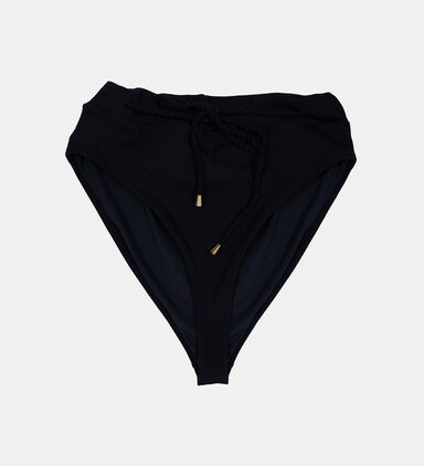 Elastic Waist Mid-rise Bikini Bottom