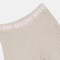 Cotton Logo Waistband Knit Short