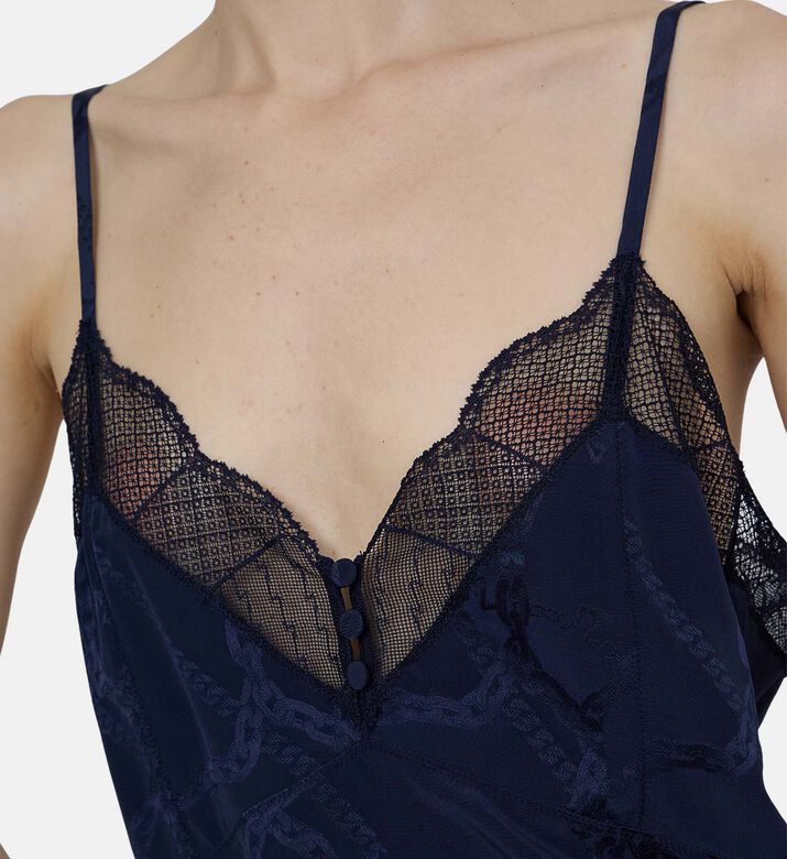 Cyoko Jacquard Chain Camisole