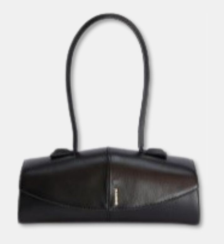Jil Sander Linea Nappa Lamb Bag, Black, Packshot View