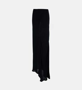 Plan C Ruffle Hem Maxi Skirt, Packshot View