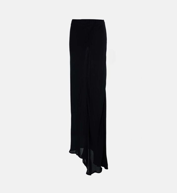 Plan C Ruffle Hem Maxi Skirt, Packshot View