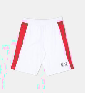 Cotton Contrasted Bermuda Shorts Cotton Contrasted Bermuda Shorts