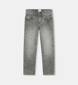 Boy Knitted Denim Trousers