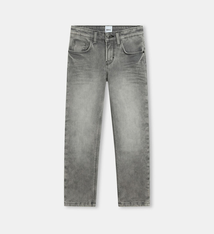 Boy Knitted Denim Trousers