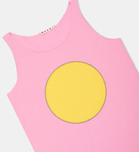 Junior Girl Circle-panel Tank Top Junior Girl Circle-panel Tank Top