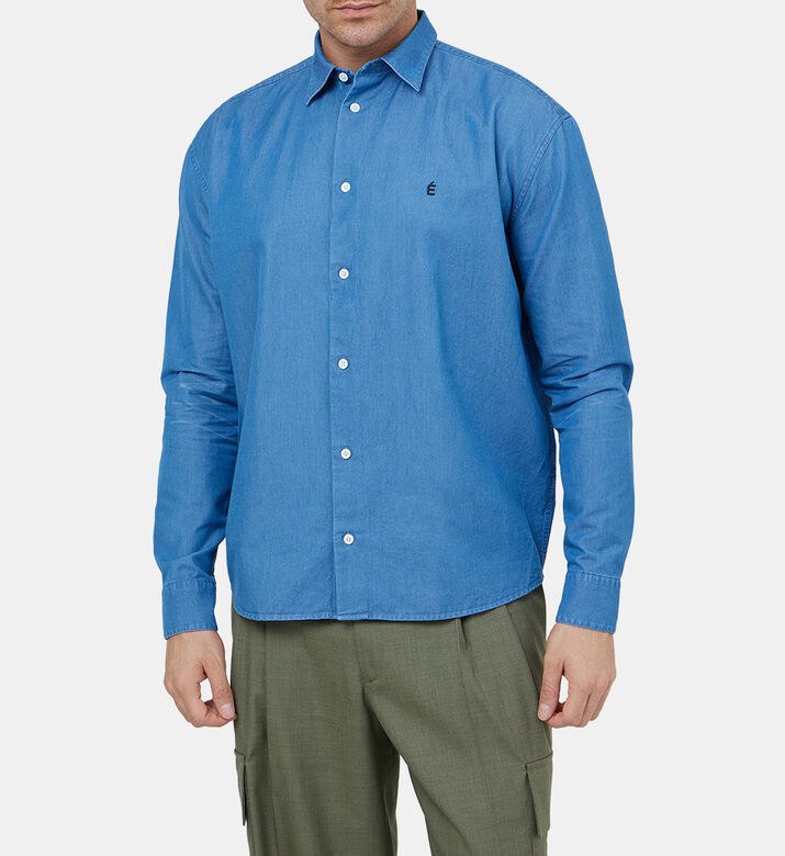 Lyrique Accent Denim Shirt
