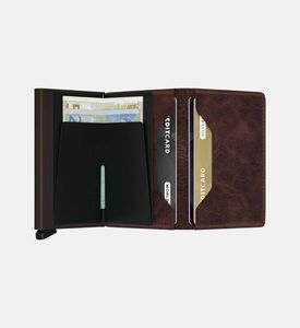 محفظة جلدية أصلية رفيعة