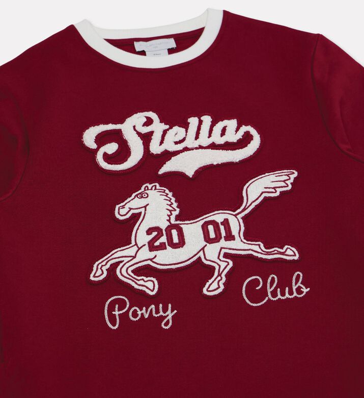 Stella McCartney Contrast Ribs Fleece Dress, Packshot View
